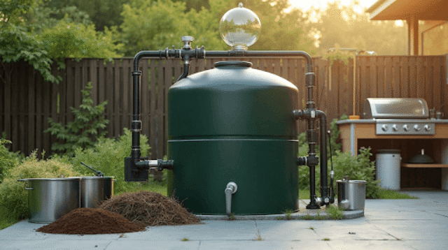 Ilustrasi Biogas