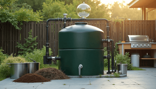 Ilustrasi Biogas